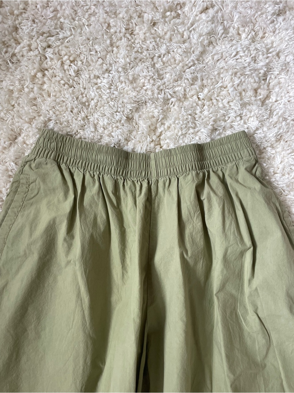 COS Sage Green Wide Leg Culotte Pants / Maxi Skirt Effect – EU 34 - Picture 2 of 6